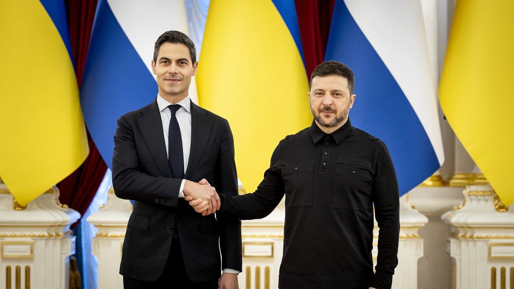 Foto: Jetten en Zelensky: oorlog in Midden-Oosten heeft ook effect op Oekraïne