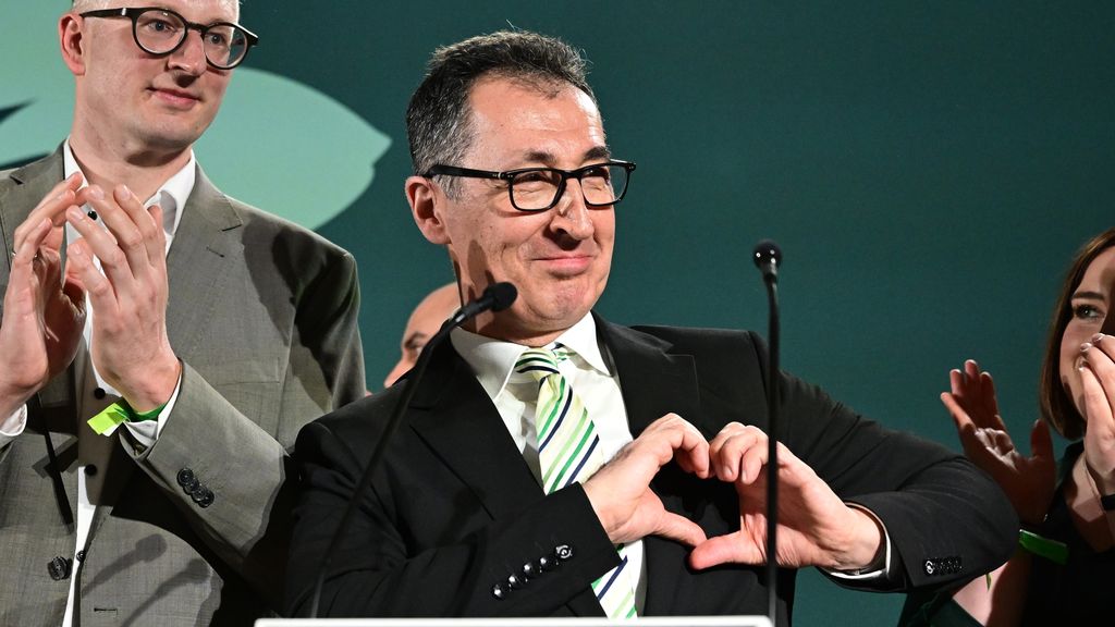 Foto: Nek-aan-nekrace in Duitse deelstaat: Groenen winnen nipt 