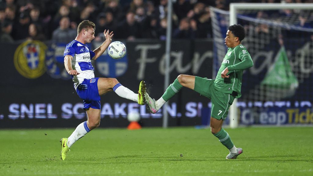 Venijn zit in de staart bij PEC Zwolle-FC Groningen: 1-1 • ADO kan promotie al ruiken