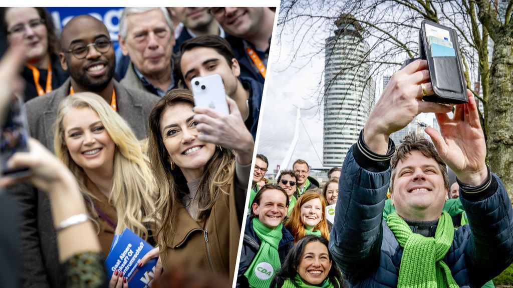 Foto: Kiezer stemt woensdag voor lokale belangen, landelijke kopstukken de straat op