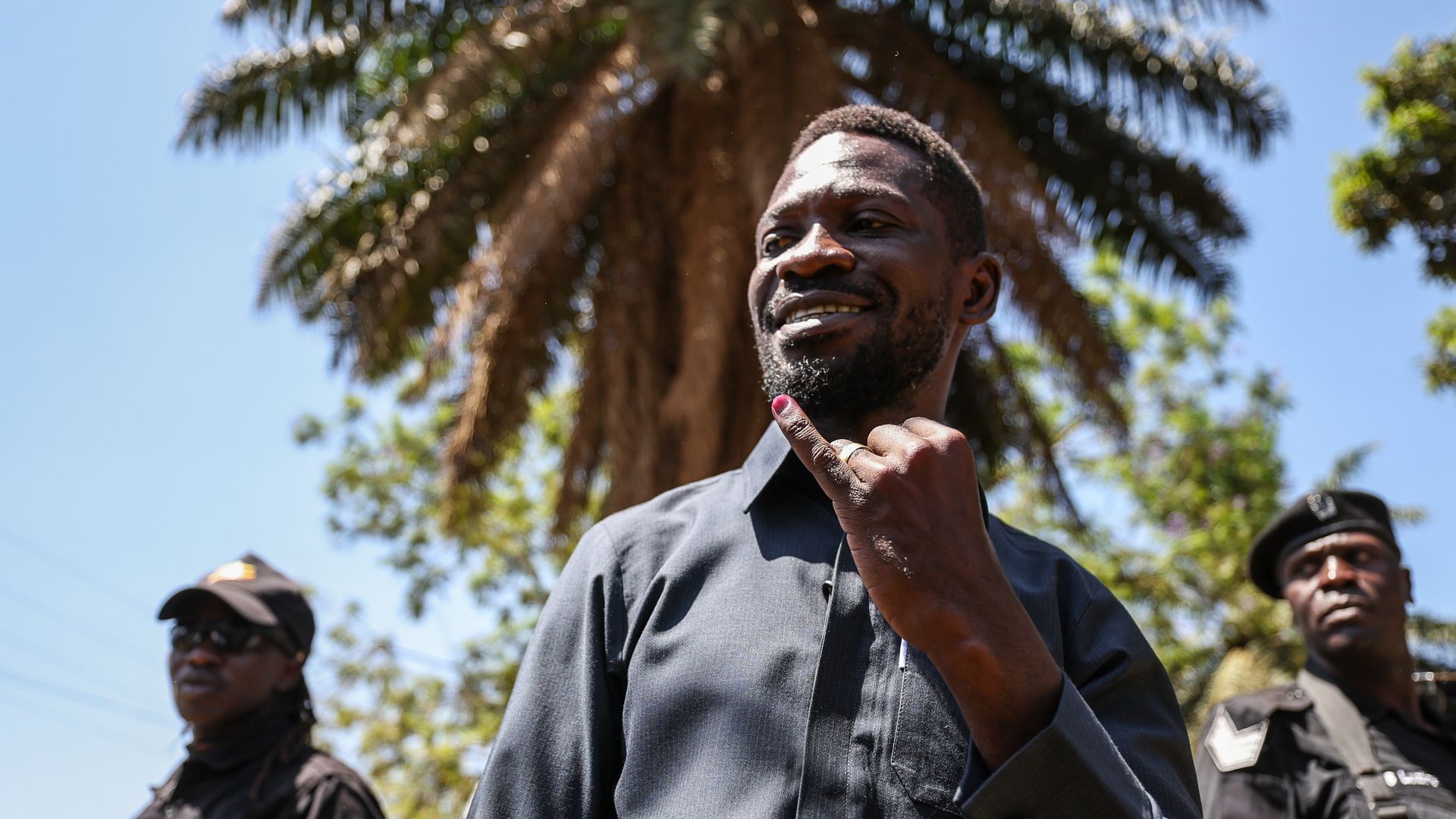 Ugandese oppositieleider Bobi Wine heeft het land verlaten