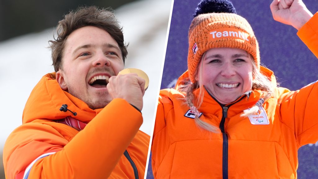 Kampschreur en Bunschoten-Vos dragen vlag bij sluitingsceremonie Paralympische Spelen