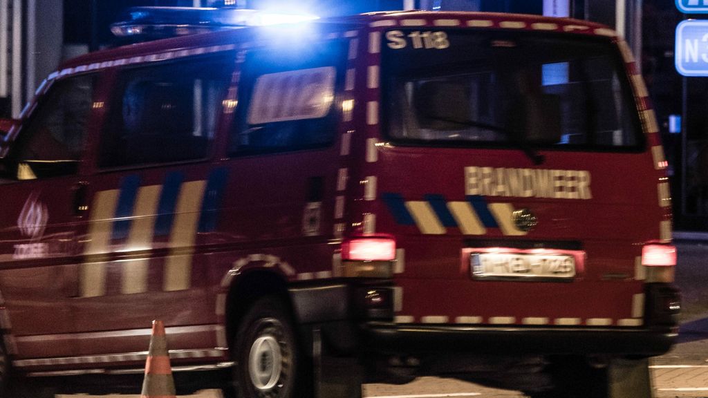 Foto: Twee kinderen overleden bij brand in chalet België