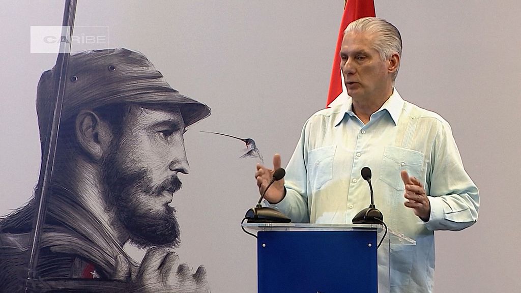 Foto: New York Times: regering Trump vraagt om vertrek Cubaanse president