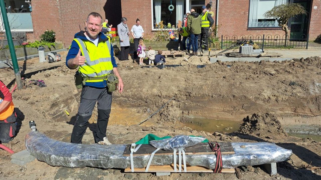 Eeuwenoud schip gevonden: 'Was misschien van Vikingen'