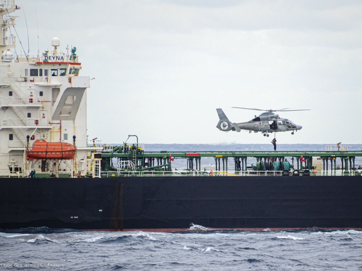 Frankrijk onderschept olietanker Russische schaduwvloot