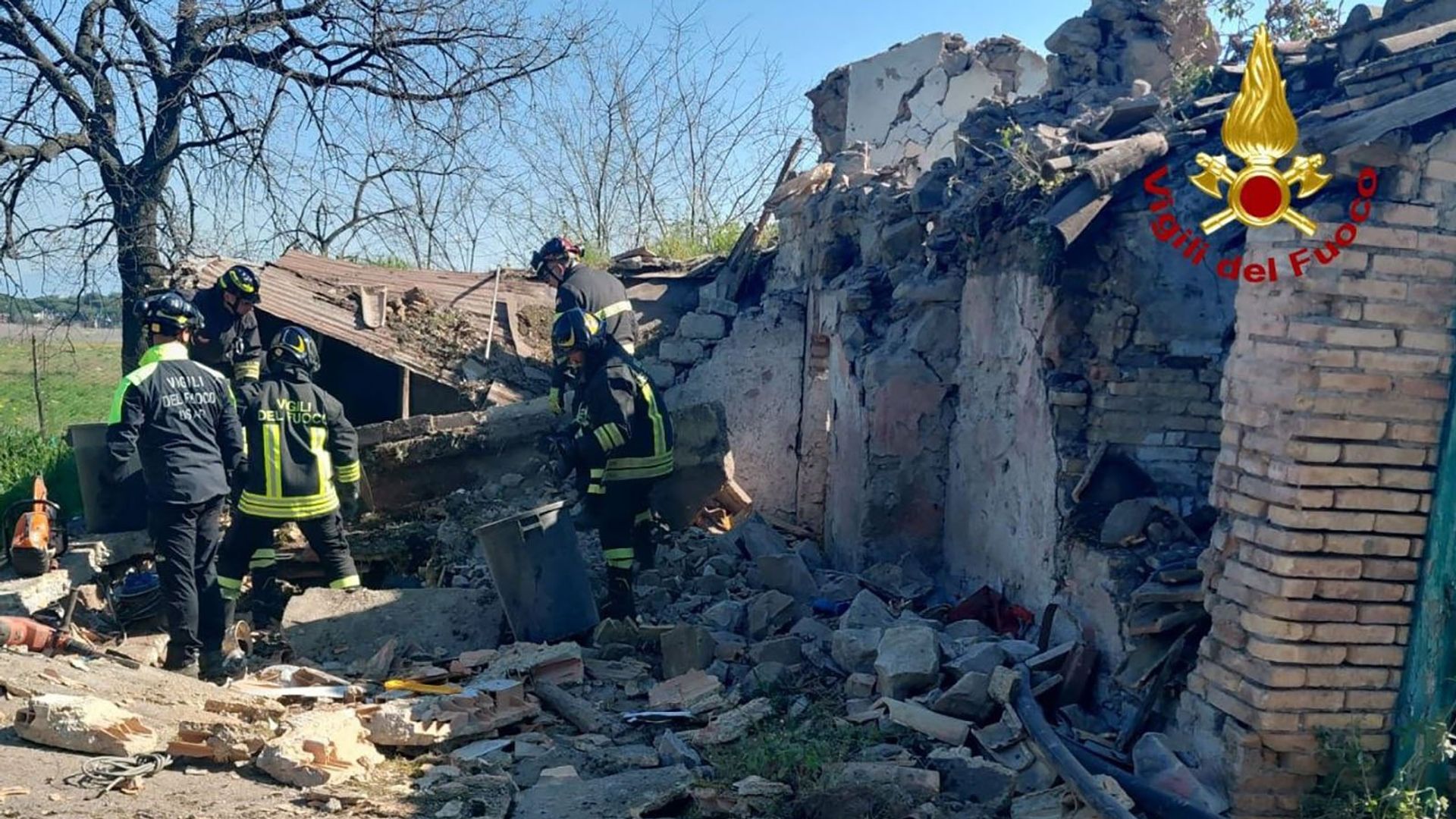 Twee doden door explosie van zelfgemaakte bom in Rome