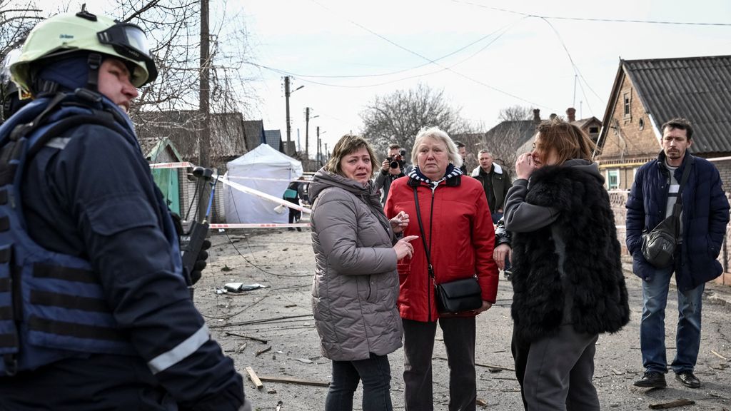 Twee doden door Russische droneaanval in Oekraïense stad Zaporizja Twee doden door Russische droneaanval in Oekraïense stad Zaporizja