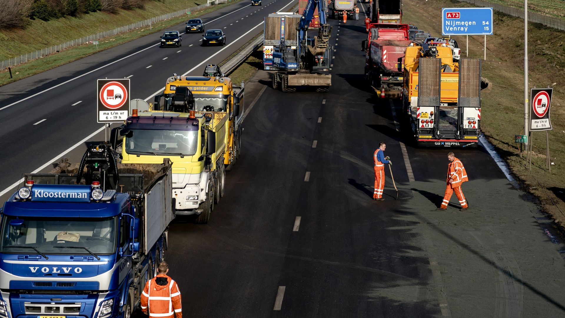 Meer verkeershinder op snelweg door geldgebrek bij Rijkswaterstaat