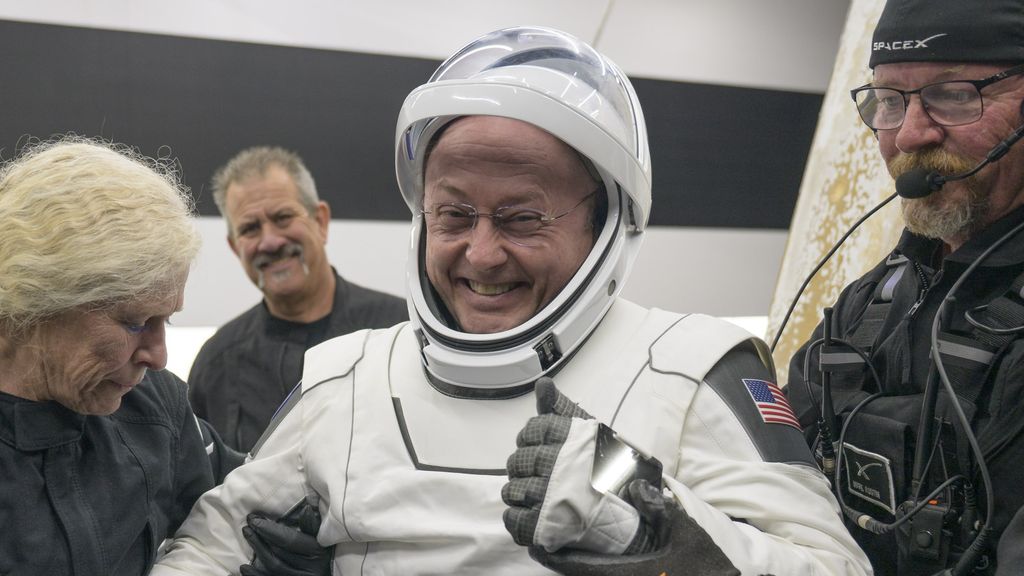 Foto: NASA-astronaut die noodterugkeer maakte kon opeens niet meer praten 