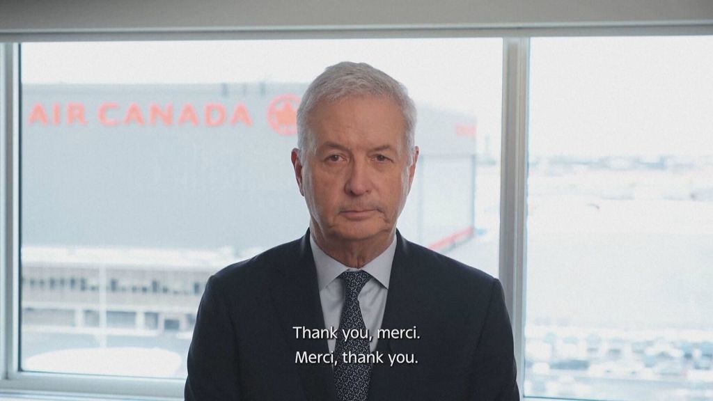 Foto: Topman Air Canada stapt op omdat hij geen Frans spreekt