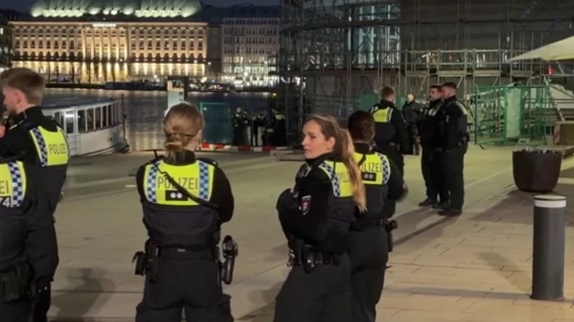 Wolf valt vrouw aan in winkelstraat Hamburg