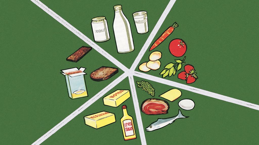 Foto: Van levertraan tot duurzaamheid: hoe de Schijf van Vijf door de jaren heen veranderde