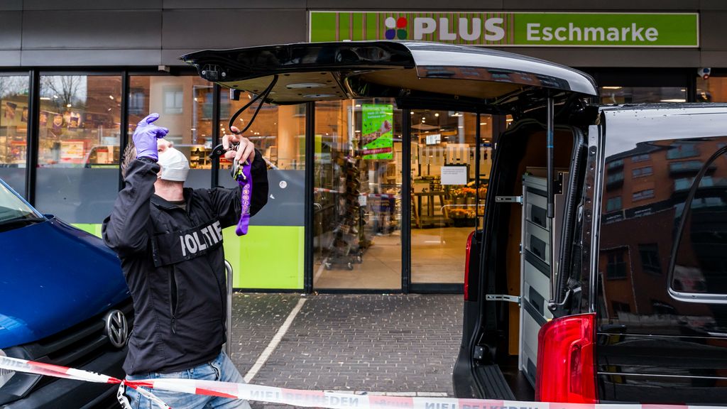 Explosief lag dagen in schap supermarkt Enschede voor het ontplofte Explosief lag dagen in schap supermarkt Enschede voor het ontplofte