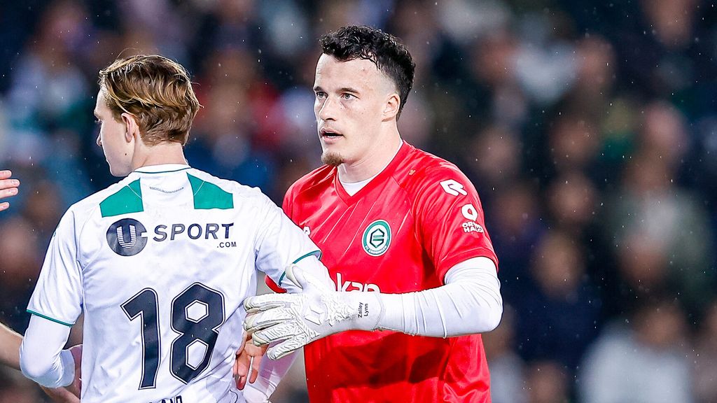Tenue Vaessen niet goed, Groningen-keeper krijgt nieuwe uit fanshop