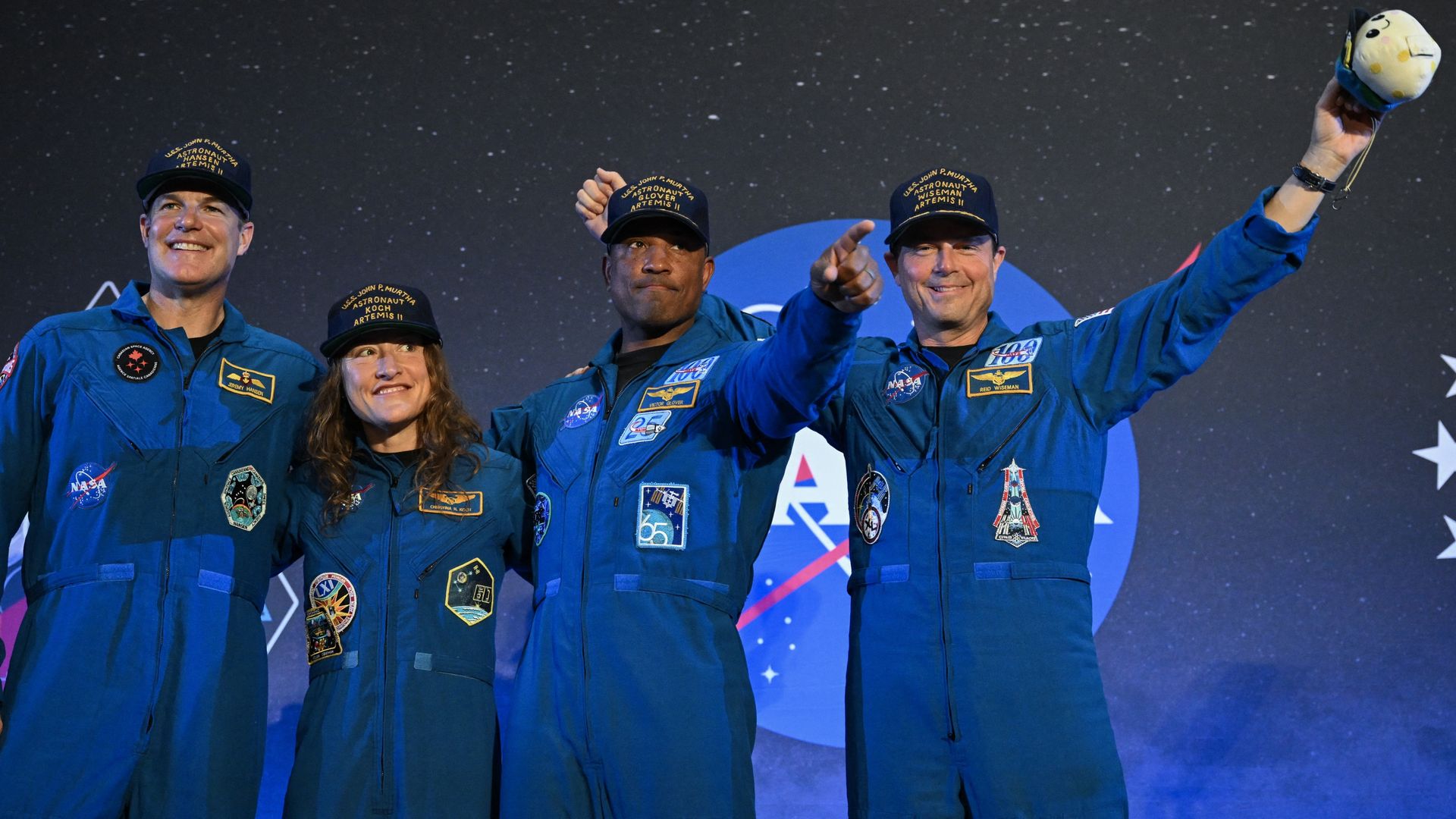 Artemis-astronauten na maanmissie: 'Het is iets bijzonders om op aarde te zijn'