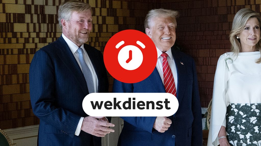 Wekdienst 13/4: Willem-Alexander en Máxima op bezoek bij Trump • Pleidooi zittingsdag Weski Wekdienst 13/4: Willem-Alexander en Máxima op bezoek bij Trump • Pleidooi zittingsdag Weski