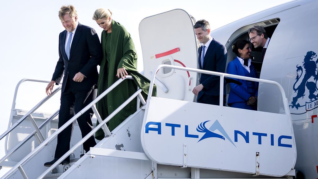 Koningspaar aangekomen in de VS, vandaag eerste dag werkbezoek Koningspaar aangekomen in de VS, vandaag eerste dag werkbezoek