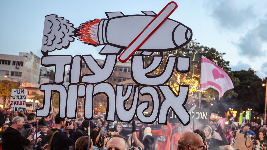 Foto: Historisch gesprek tussen Libanon en Israël, 'maar kansrijk is het niet'