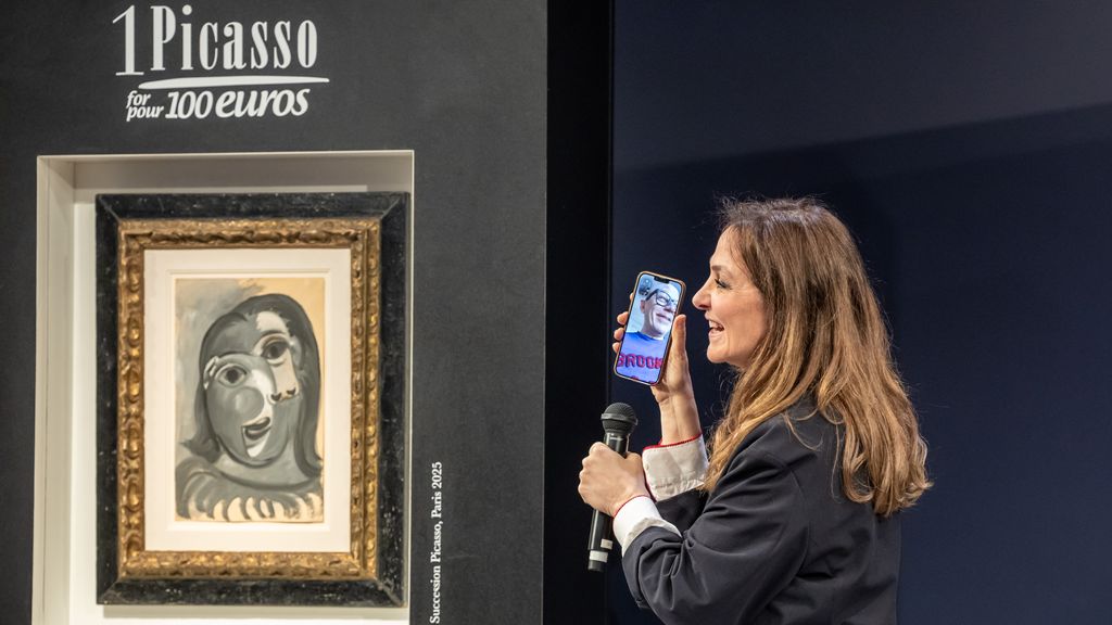 Fransman krijgt schilderij van Picasso in handen met lot van 100 euro