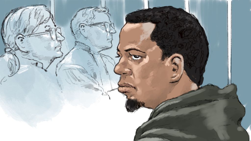 Foto: Schutter veroordeeld tot 14 jaar cel en tbs voor drie moorden in Rotterdam