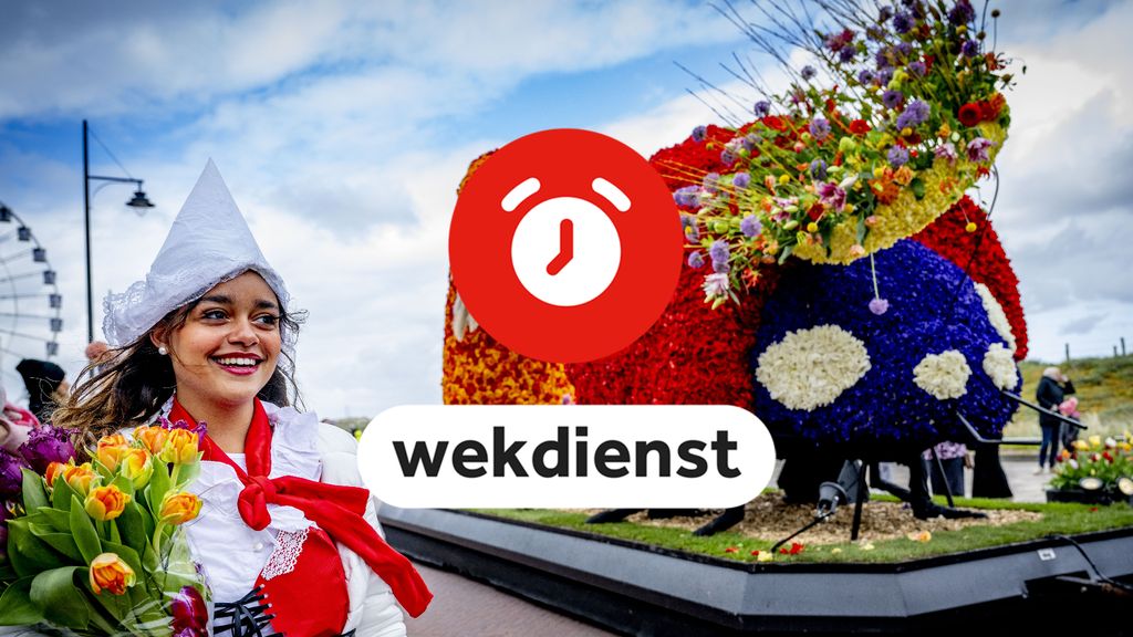 Foto: Wekdienst 18/4: Bloemencorso door Bollenstreek • Amstel Gold Race 60 jaar