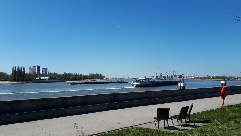 Nederlands vrachtschip gezonken bij Antwerpen, weer olie in Schelde gelekt
