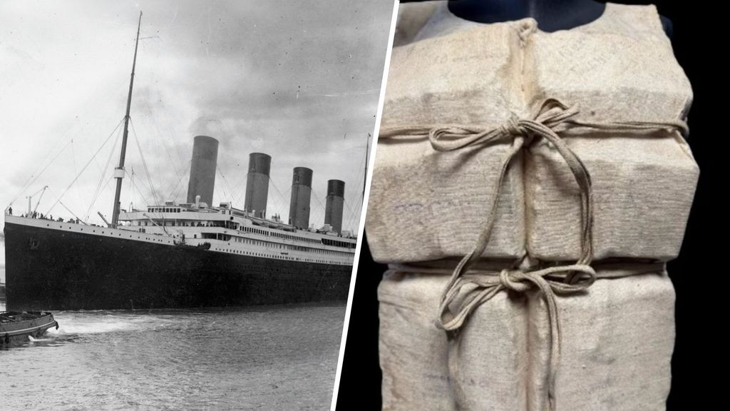 Foto: Zwemvest van Titanic-overlevende verkocht voor honderdduizenden euro's