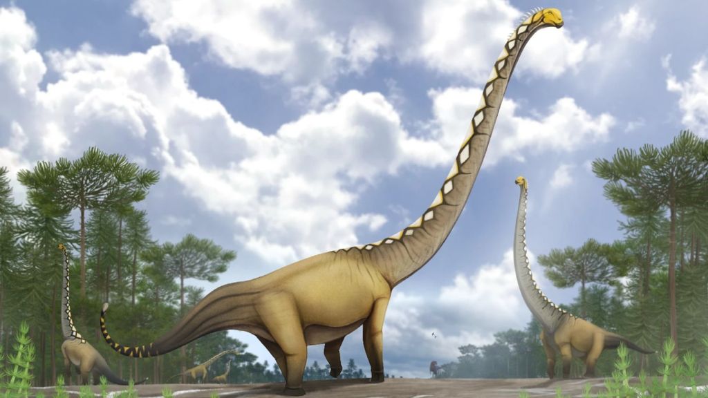 Resten nieuwe 20 meter lange langnekdinosaurus ontdekt in Thailand