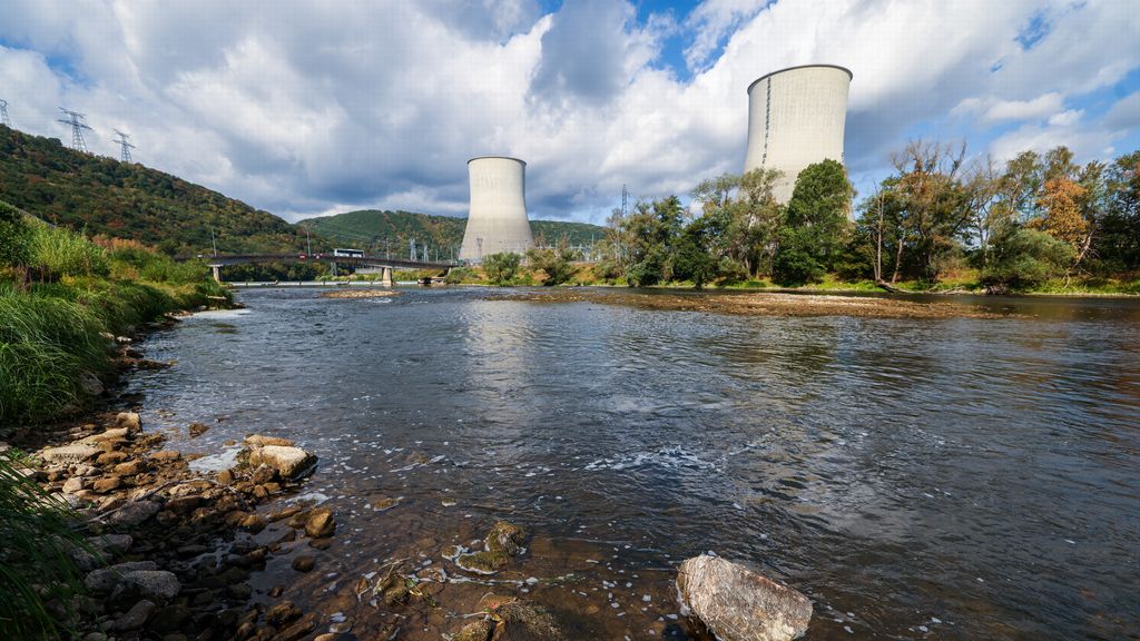 Energieprijs ook in Nederland omhoog door problemen met koelwater door droogte Energieprijs ook in Nederland omhoog door problemen met koelwater door droogte
