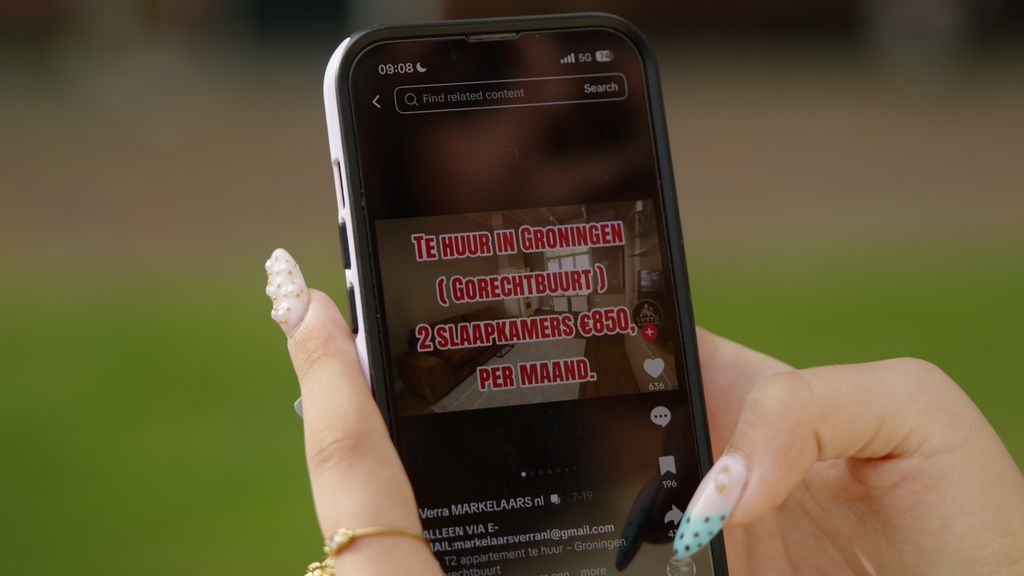 Vals aanbod van kamers op TikTok